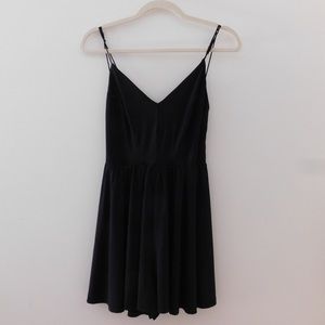 Urban Outfitters Black Skater Romper